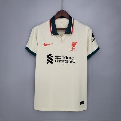 Tailandia Camiseta Liverpool Replica Segunda Ropa 2021/22